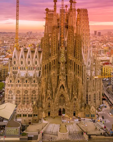 Barcelona, vedere spre oraș