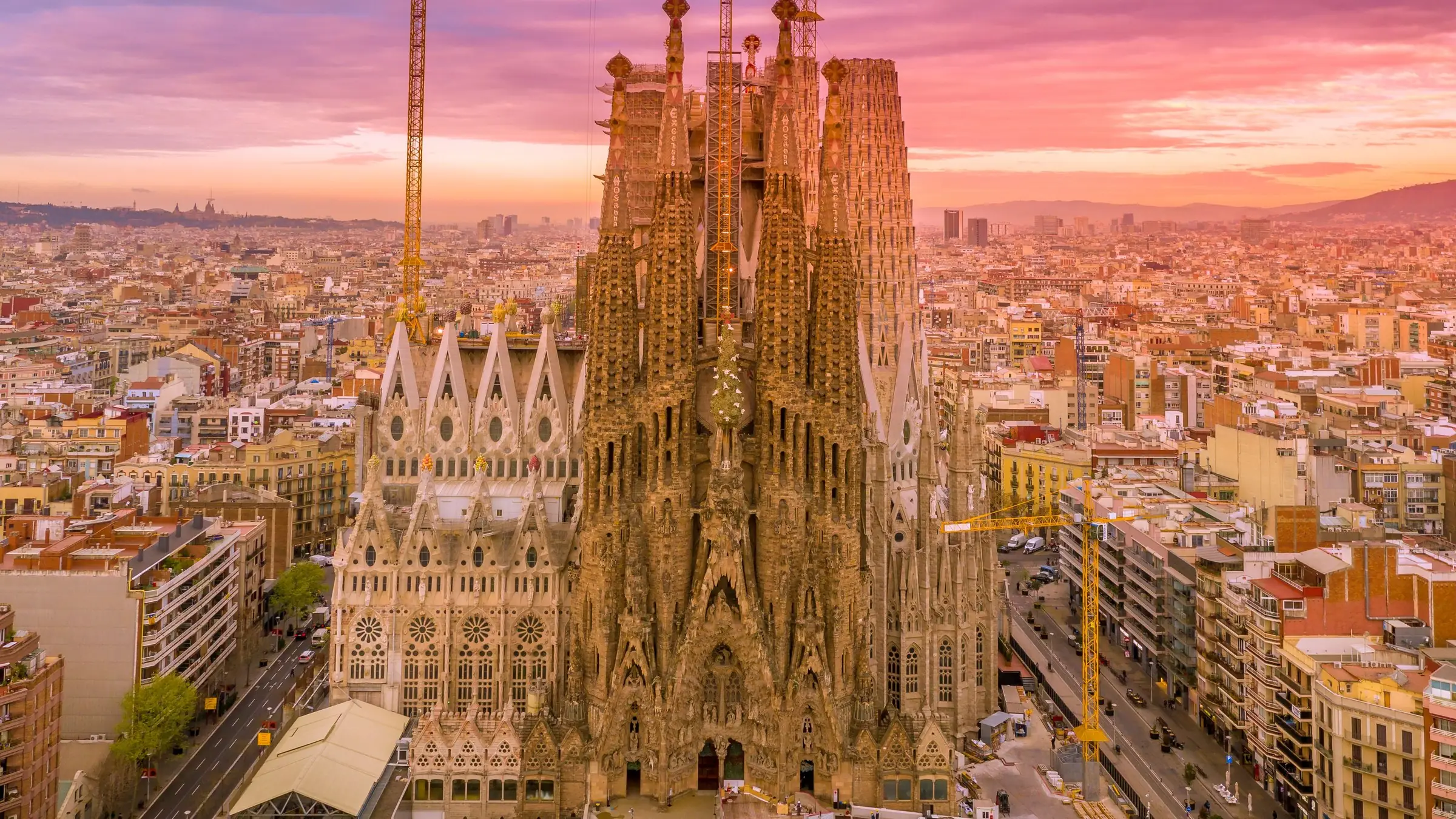 Barcelona, vedere spre oraș